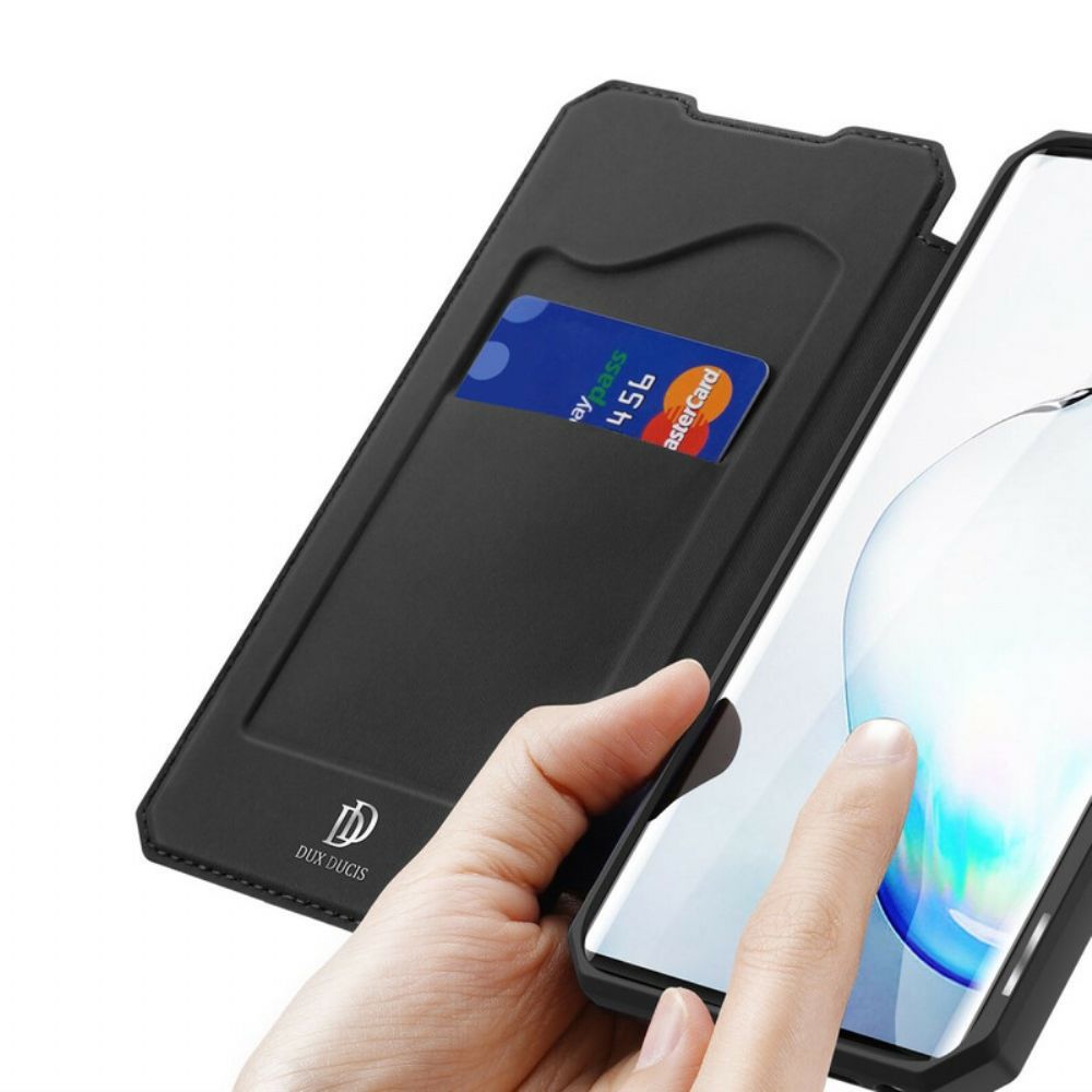 Schutzhülle Für Samsung Galaxy Note 10 Plus Flip Case Magnet Dux Ducis