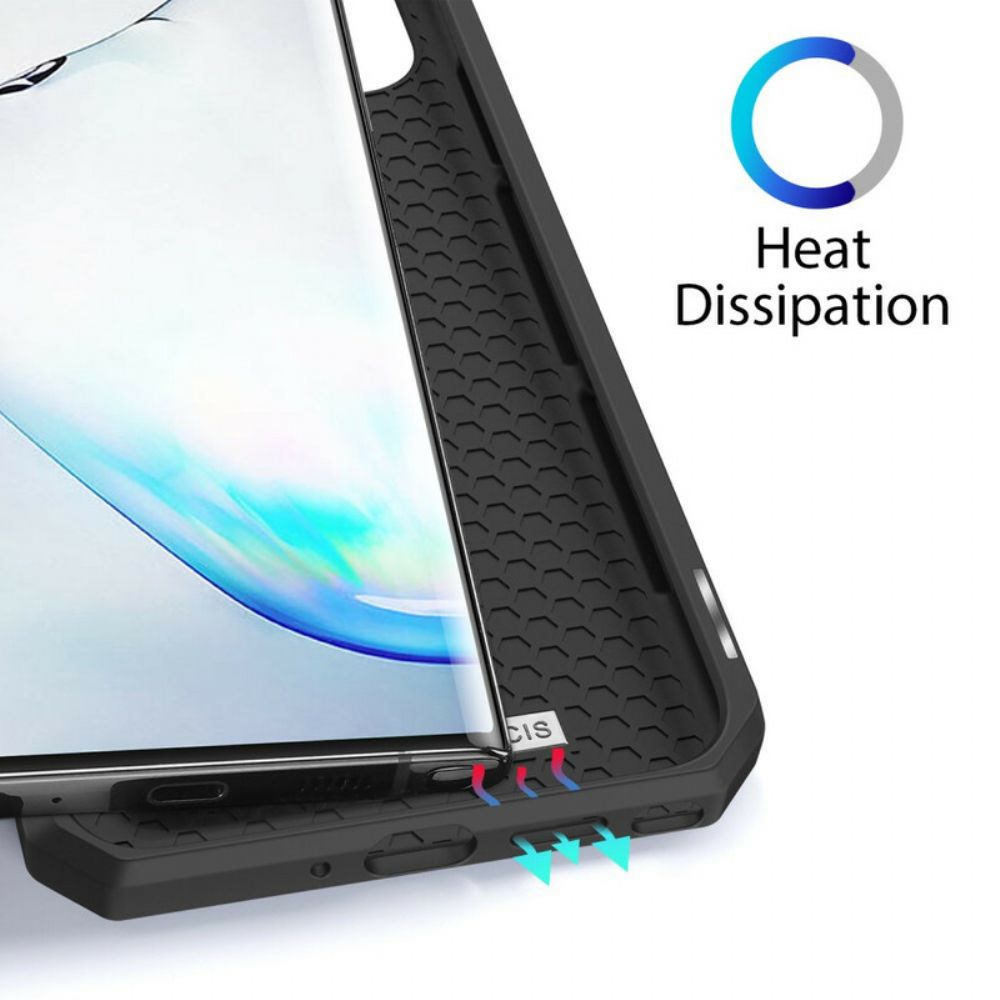 Schutzhülle Für Samsung Galaxy Note 10 Plus Flip Case Magnet Dux Ducis