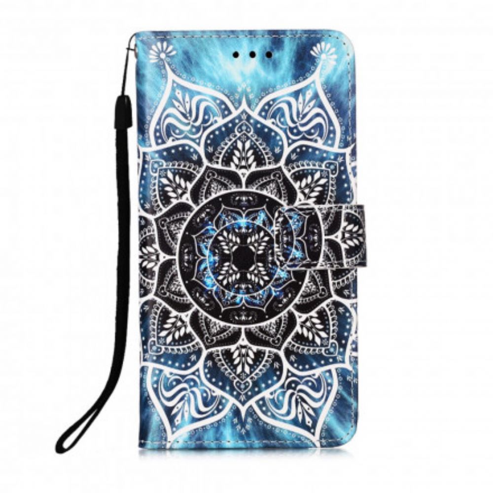 Flip Case Für Samsung Galaxy A12 / M12 Mandala Im Himmel