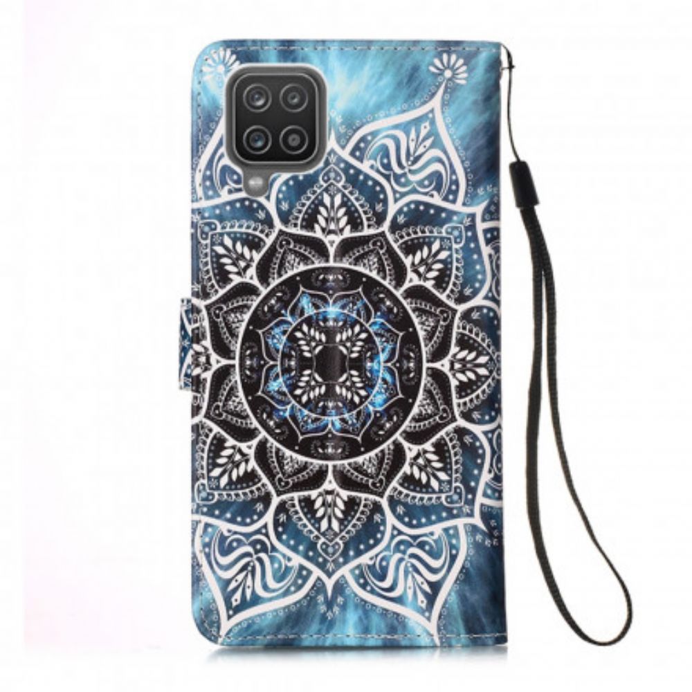 Flip Case Für Samsung Galaxy A12 / M12 Mandala Im Himmel