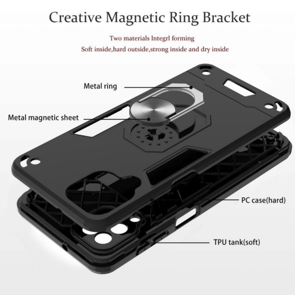 Handyhülle Für Samsung Galaxy A12 / M12 Ring-support-design