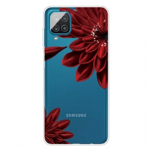 Handyhülle Für Samsung Galaxy A12 / M12 Wildblumen