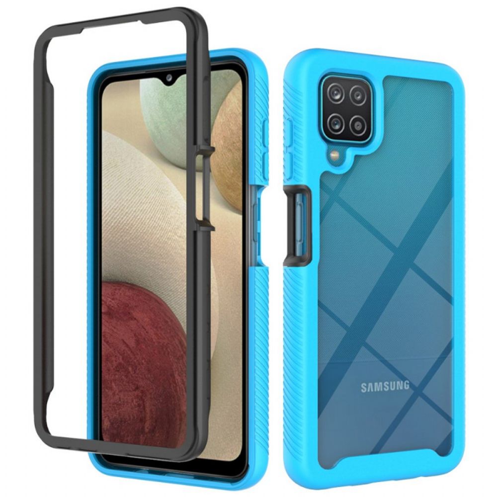 Hülle Für Samsung Galaxy A12 / M12 Hybrid Clear Edge Bumper