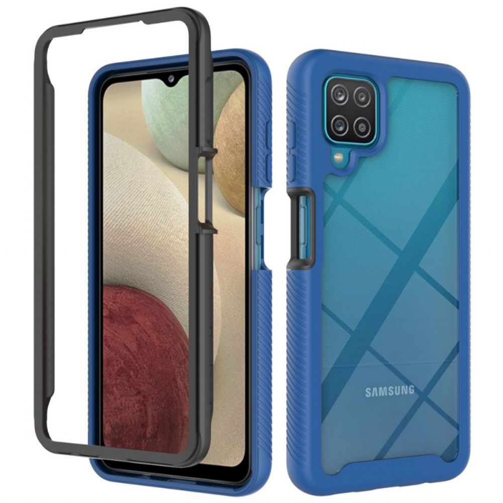 Hülle Für Samsung Galaxy A12 / M12 Hybrid Clear Edge Bumper