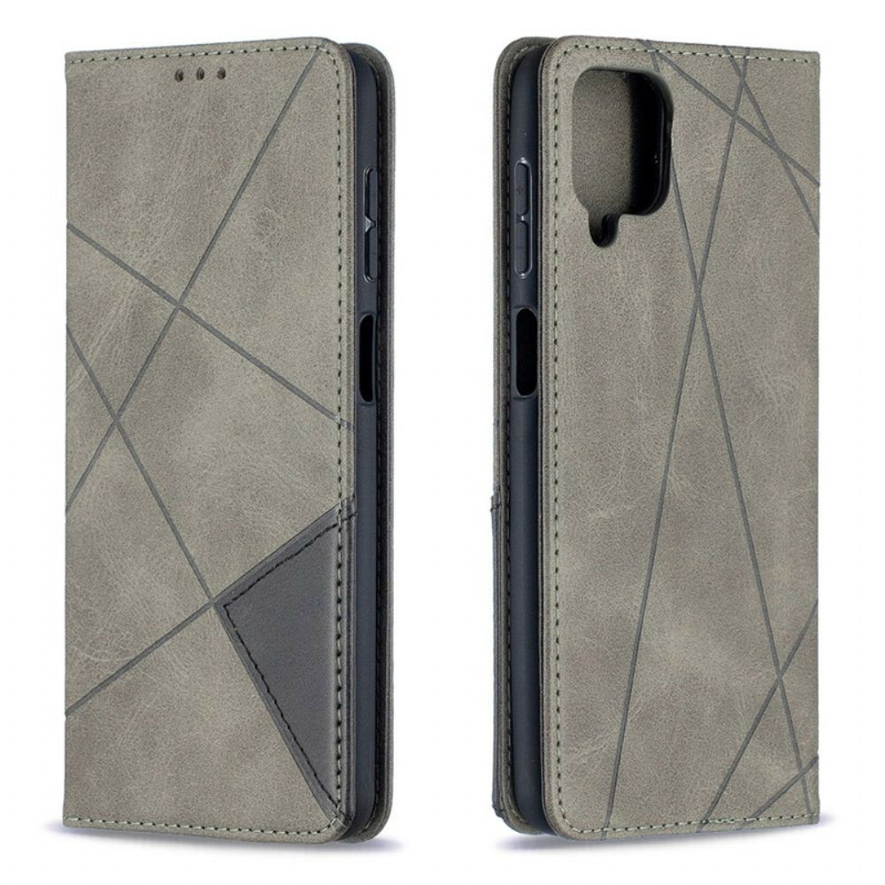 Schutzhülle Für Samsung Galaxy A12 / M12 Flip Case Künstlerstil