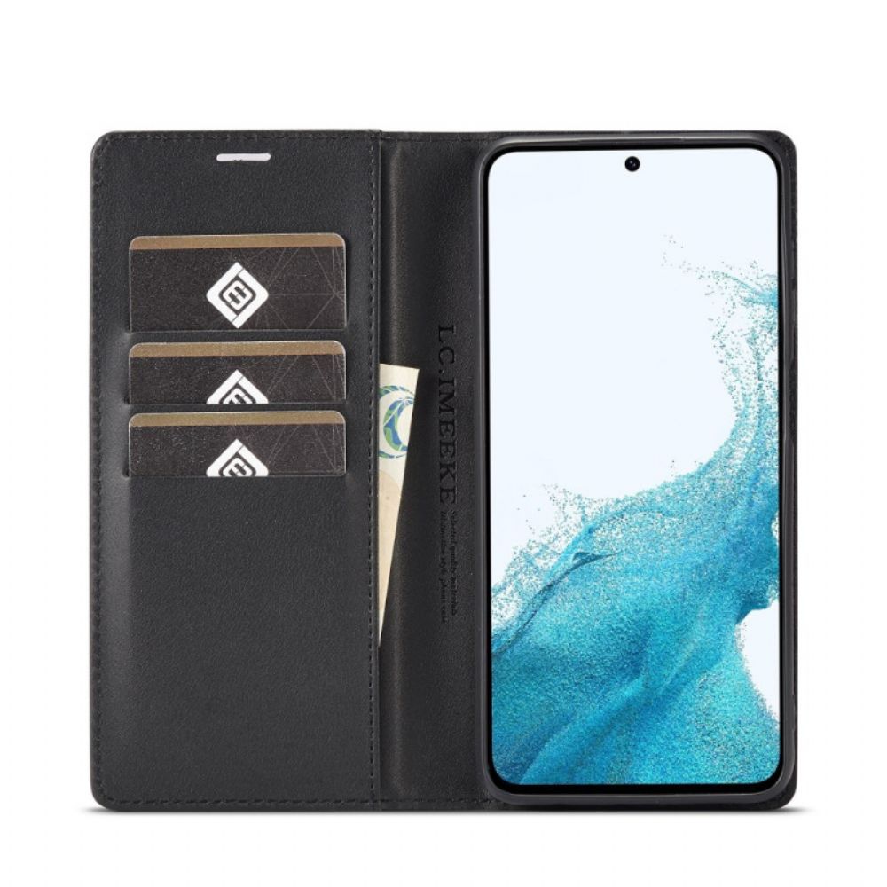 Flip Case Samsung Galaxy A55 5g Kohlefaser Lc.imeeke