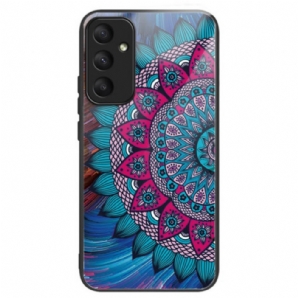 Hülle Für Samsung Galaxy A55 5g Mandala-gehärtetes Glas