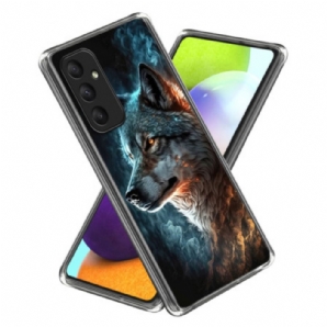 Hülle Für Samsung Galaxy A55 5g Wilder Wolf