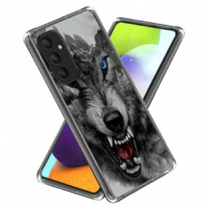 Hülle Samsung Galaxy A55 5g Handyhülle Wilder Wolf