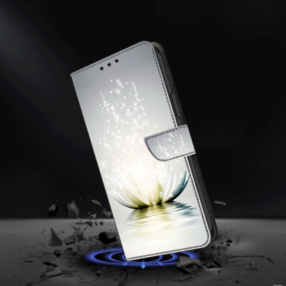 Lederhüllen Samsung Galaxy A55 5g Handyhülle Lotus