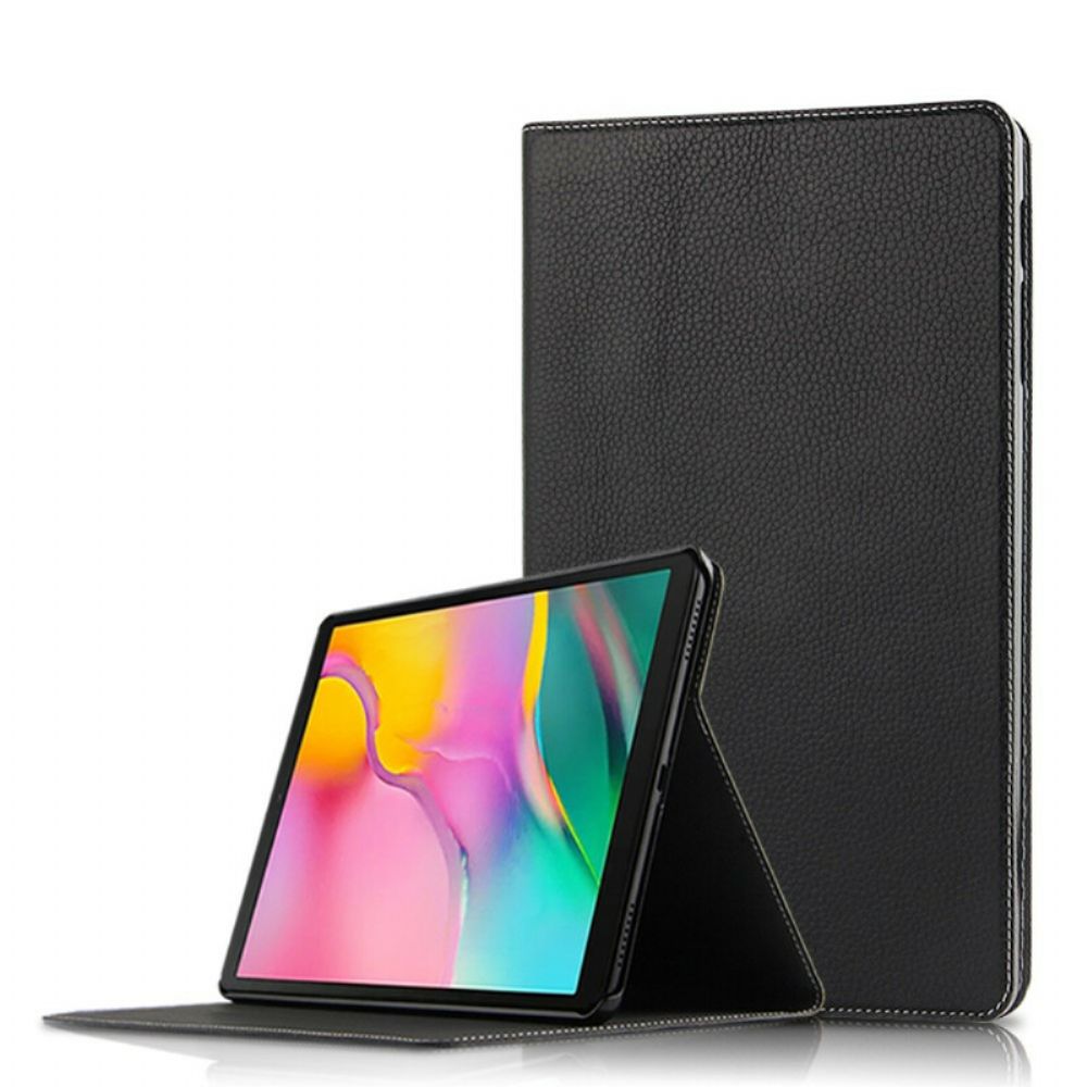 Case Für Samsung Galaxy Tab A 10.1 (2024) Echtes Leder Im Premium-stil