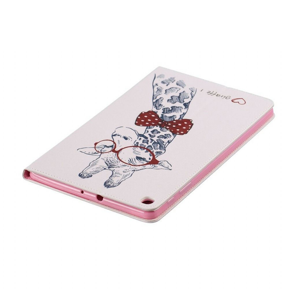 Case Für Samsung Galaxy Tab A 10.1 (2024) Nerdige Giraffe