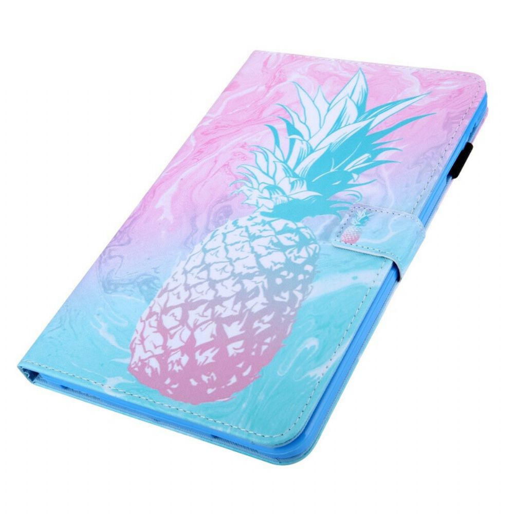 Flip Case Für Samsung Galaxy Tab A 10.1 (2024) Ananas-design