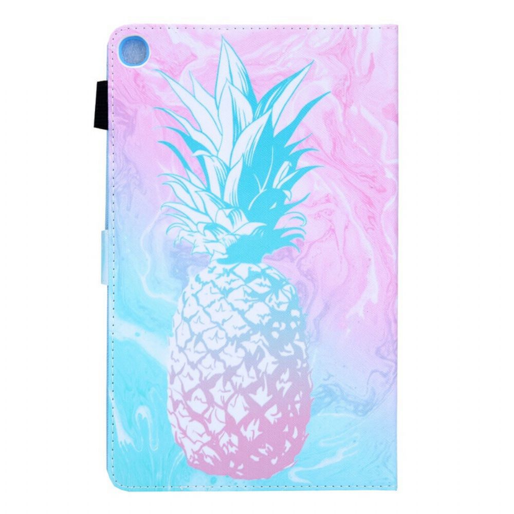 Flip Case Für Samsung Galaxy Tab A 10.1 (2024) Ananas-design