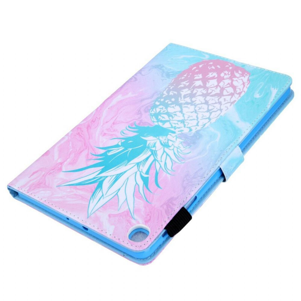 Flip Case Für Samsung Galaxy Tab A 10.1 (2024) Ananas-design