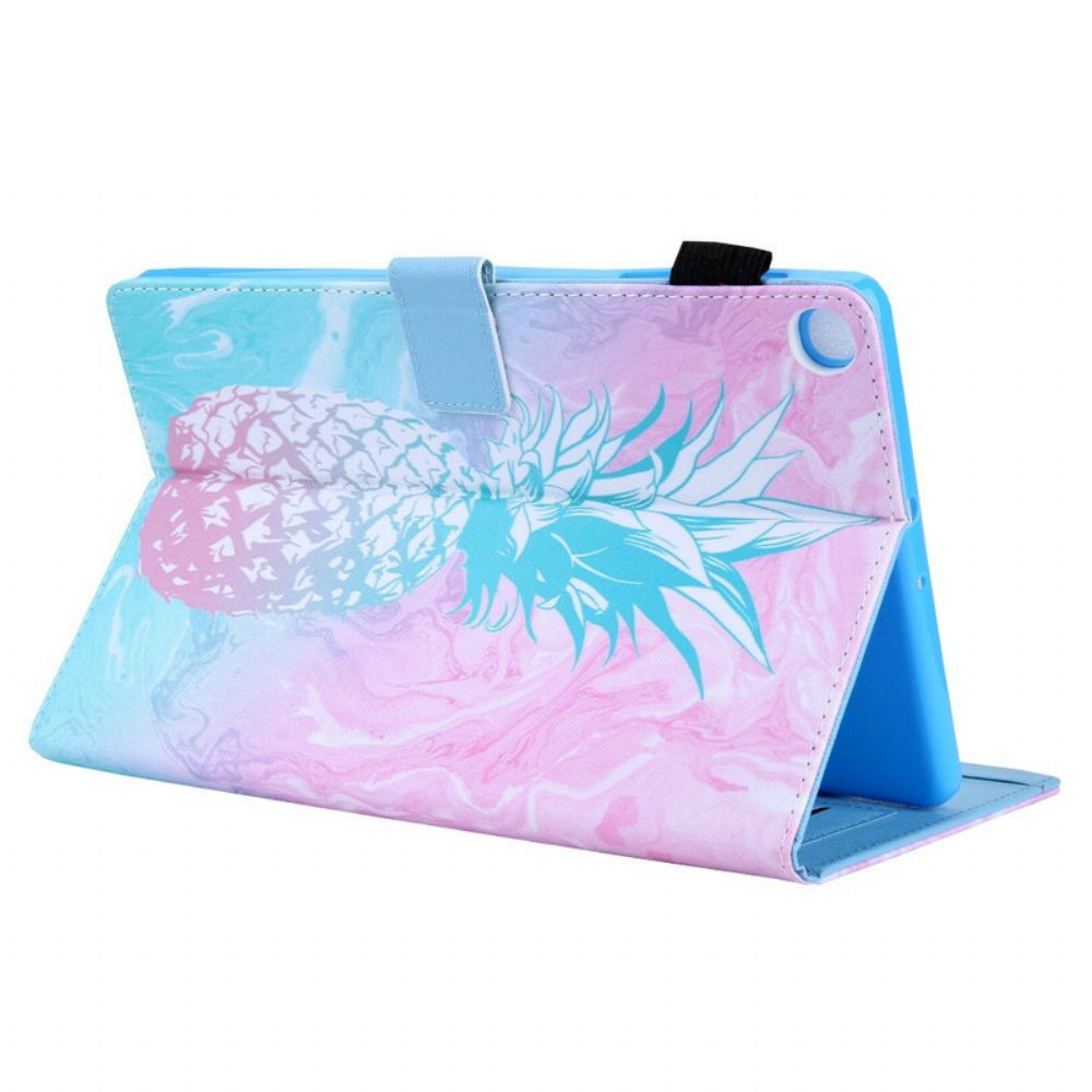 Flip Case Für Samsung Galaxy Tab A 10.1 (2024) Ananas-design