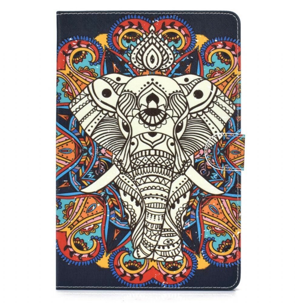 Flip Case Für Samsung Galaxy Tab A 10.1 (2024) Elefant Art.-nr