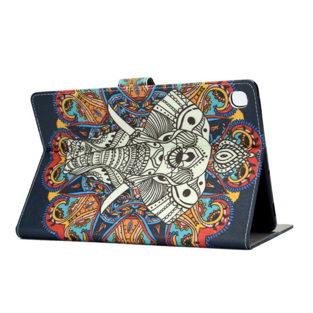 Flip Case Für Samsung Galaxy Tab A 10.1 (2024) Elefant Art.-nr