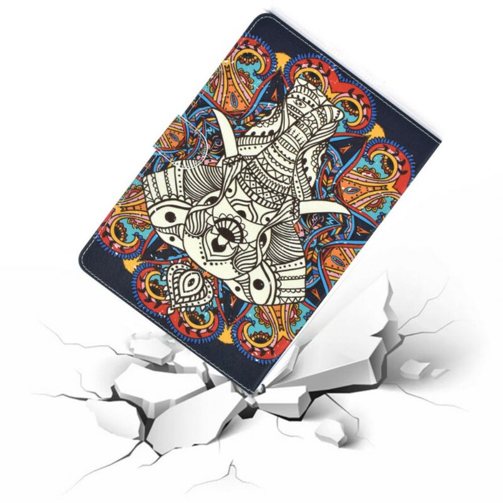 Flip Case Für Samsung Galaxy Tab A 10.1 (2024) Elefant Art.-nr