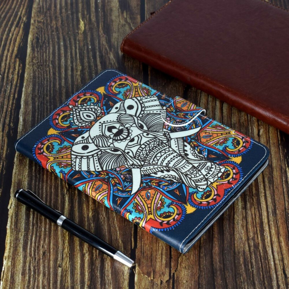 Flip Case Für Samsung Galaxy Tab A 10.1 (2024) Elefant Art.-nr