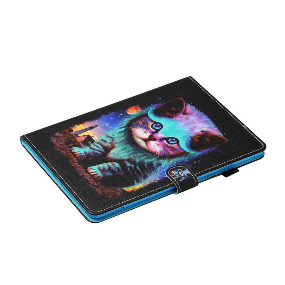 Flip Case Für Samsung Galaxy Tab A 10.1 (2024) Elektrokat