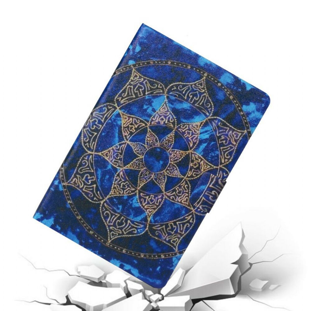 Flip Case Für Samsung Galaxy Tab A 10.1 (2024) Königliches Mandala