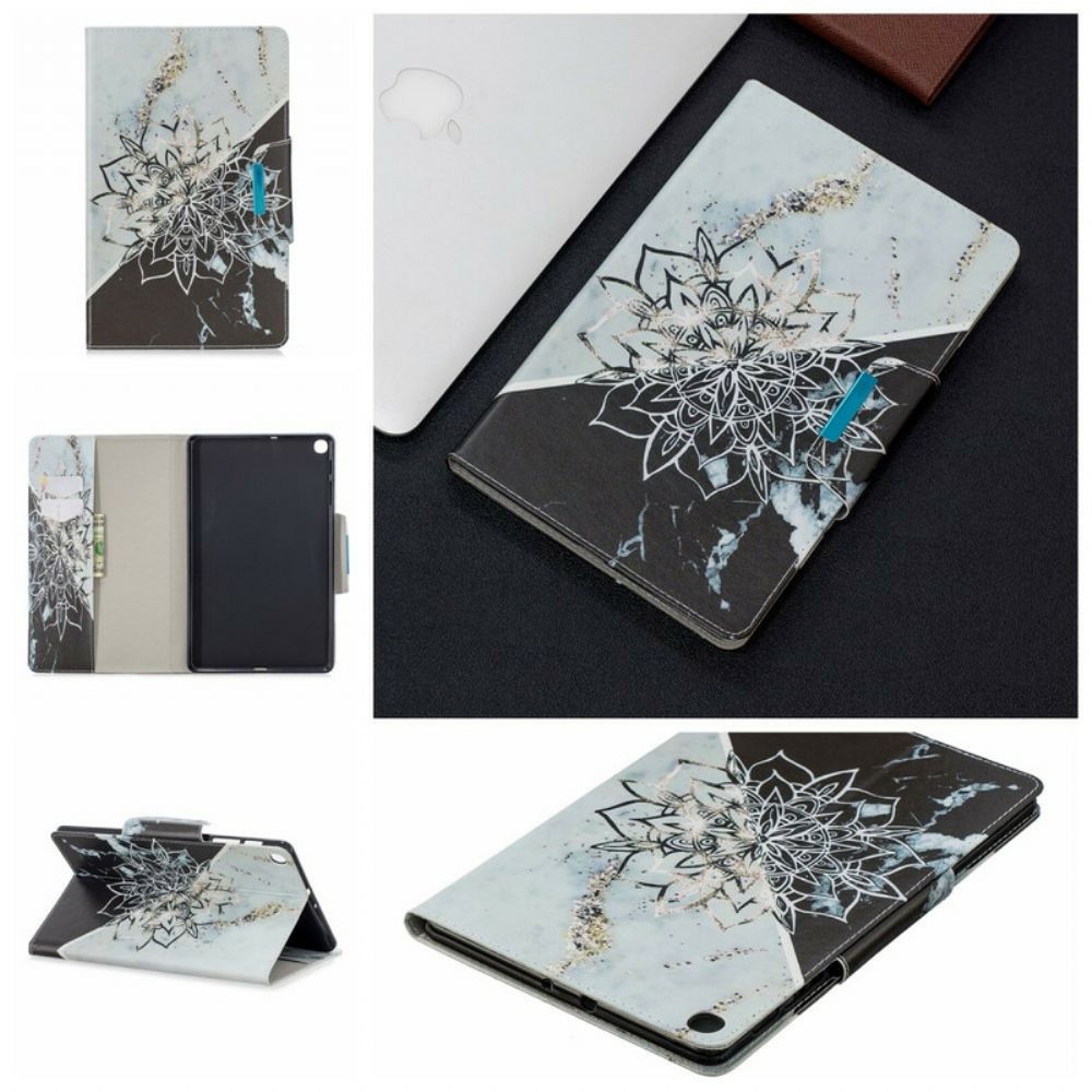 Flip Case Für Samsung Galaxy Tab A 10.1 (2024) Mandala-femoir-design