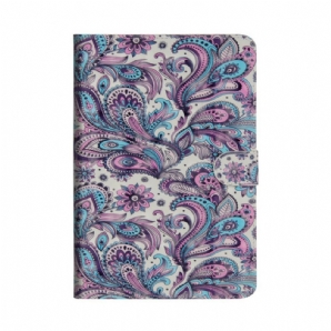 Flip Case Für Samsung Galaxy Tab A 10.1 (2024) Paisley-muster