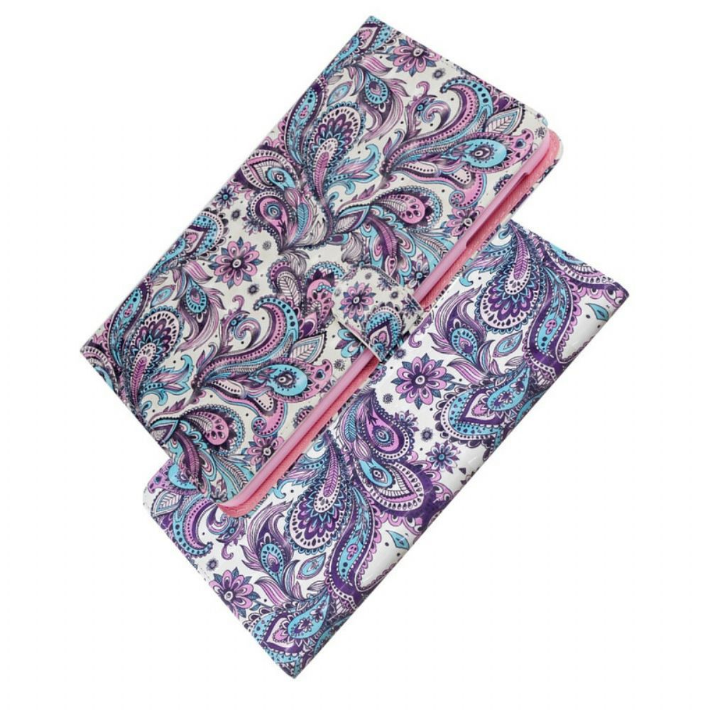 Flip Case Für Samsung Galaxy Tab A 10.1 (2024) Paisley-muster