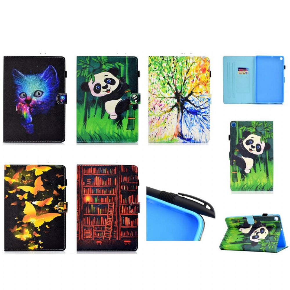 Flip Case Für Samsung Galaxy Tab A 10.1 (2024) Panda