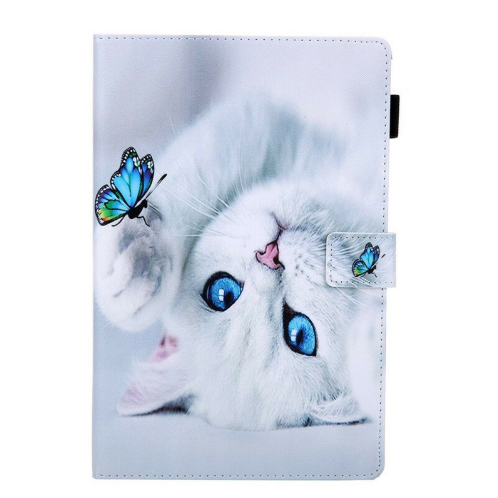 Flip Case Für Samsung Galaxy Tab A 10.1 (2024) Schmetterlingsserie