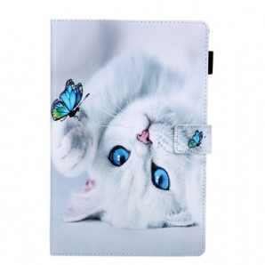 Flip Case Für Samsung Galaxy Tab A 10.1 (2024) Schmetterlingsserie