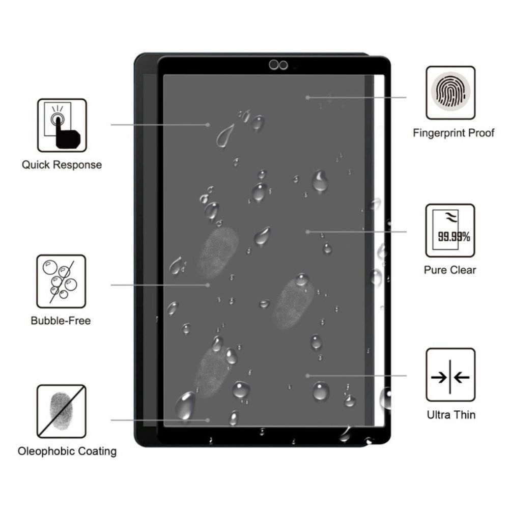 Schutz Aus Gehärtetem Glas Für Samsung Galaxy Tab A 10.1 (2024)