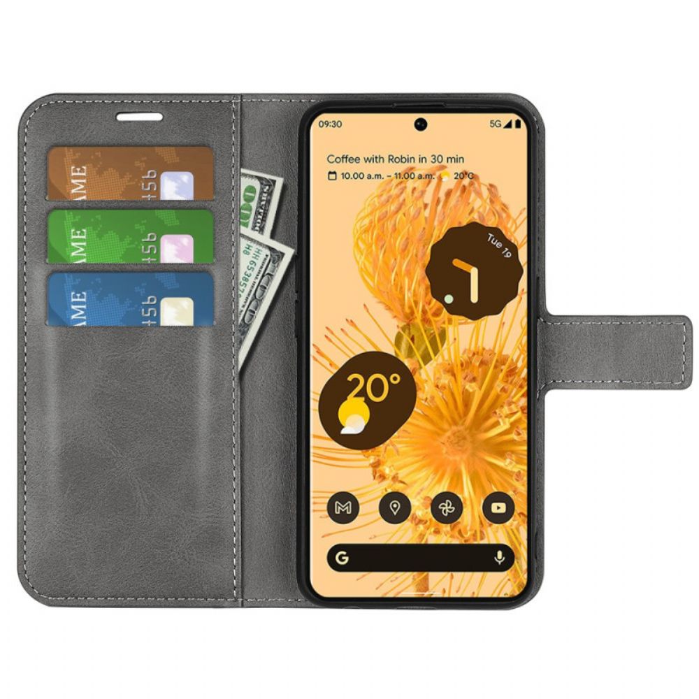 Flip Case Für Google Pixel 7 Kunstleder