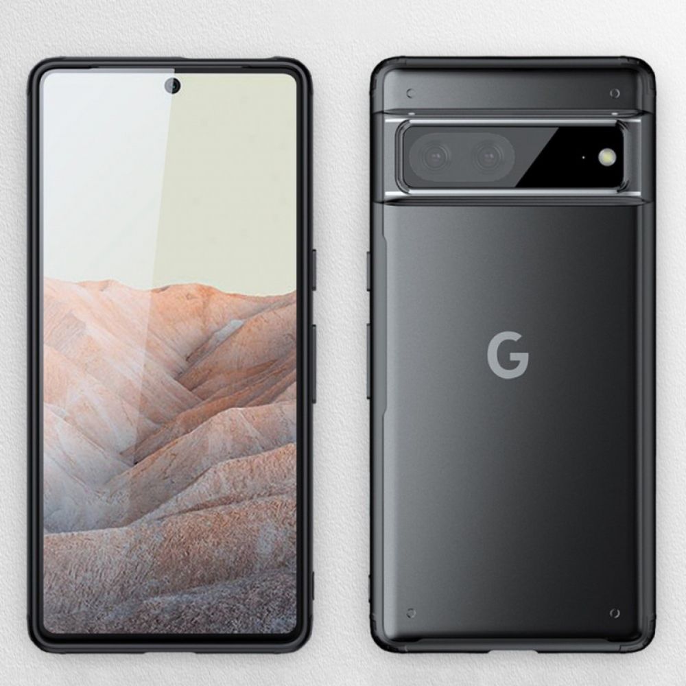 Hülle Für Google Pixel 7 Transluzente Farbkanten