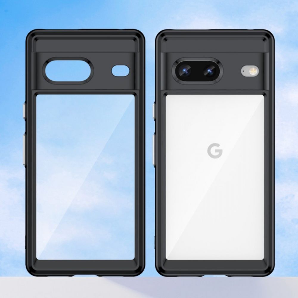 Hülle Für Google Pixel 7 Transparenter Hybrid