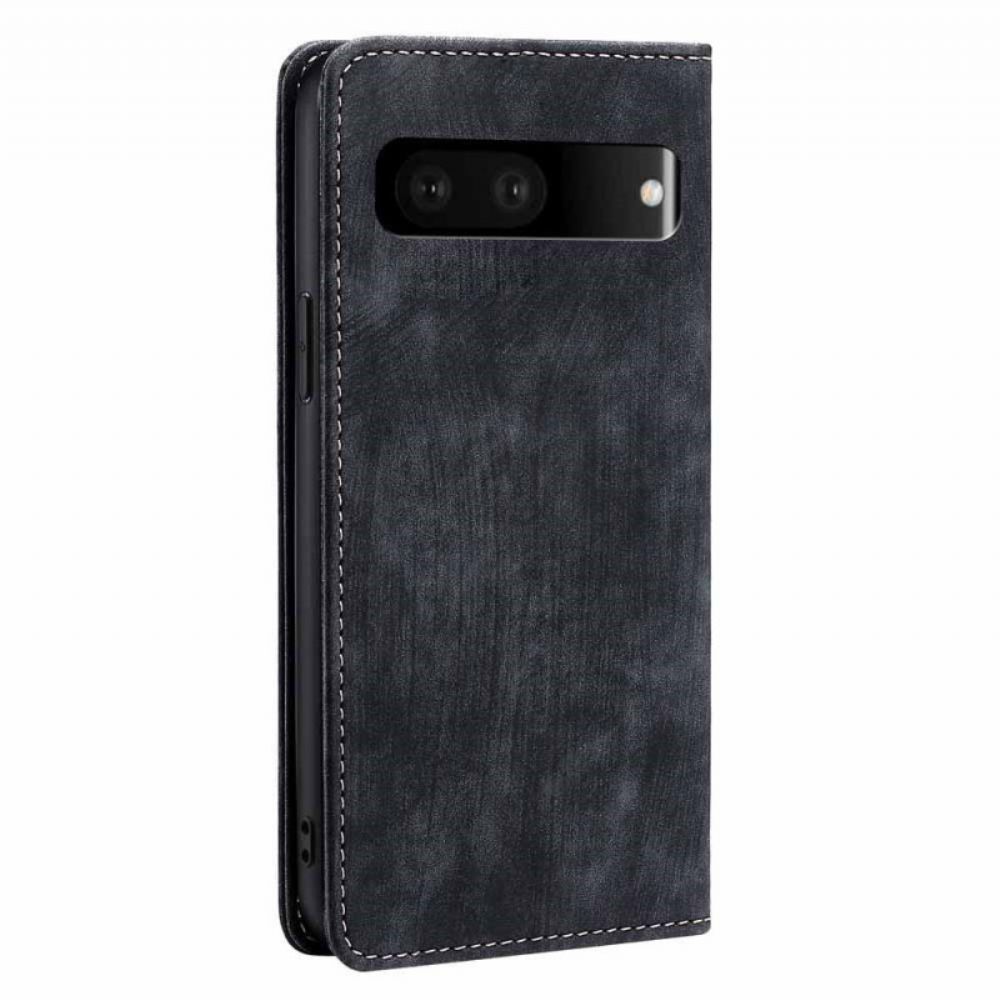 Schutzhülle Für Google Pixel 7 Flip Case Gestyltes Kunstleder