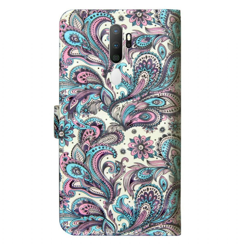 Flip Case Für Oppo A9 2024 / A5 2024 Blumenmuster