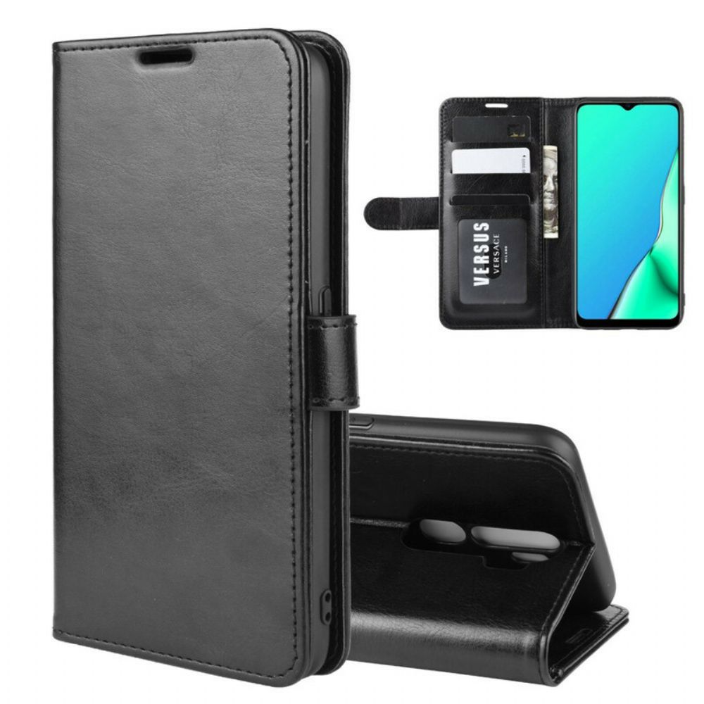 Flip Case Für Oppo A9 2024 / A5 2024 Leder-stil