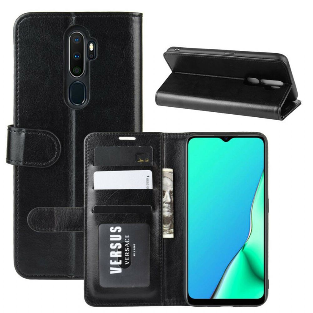 Flip Case Für Oppo A9 2024 / A5 2024 Leder-stil