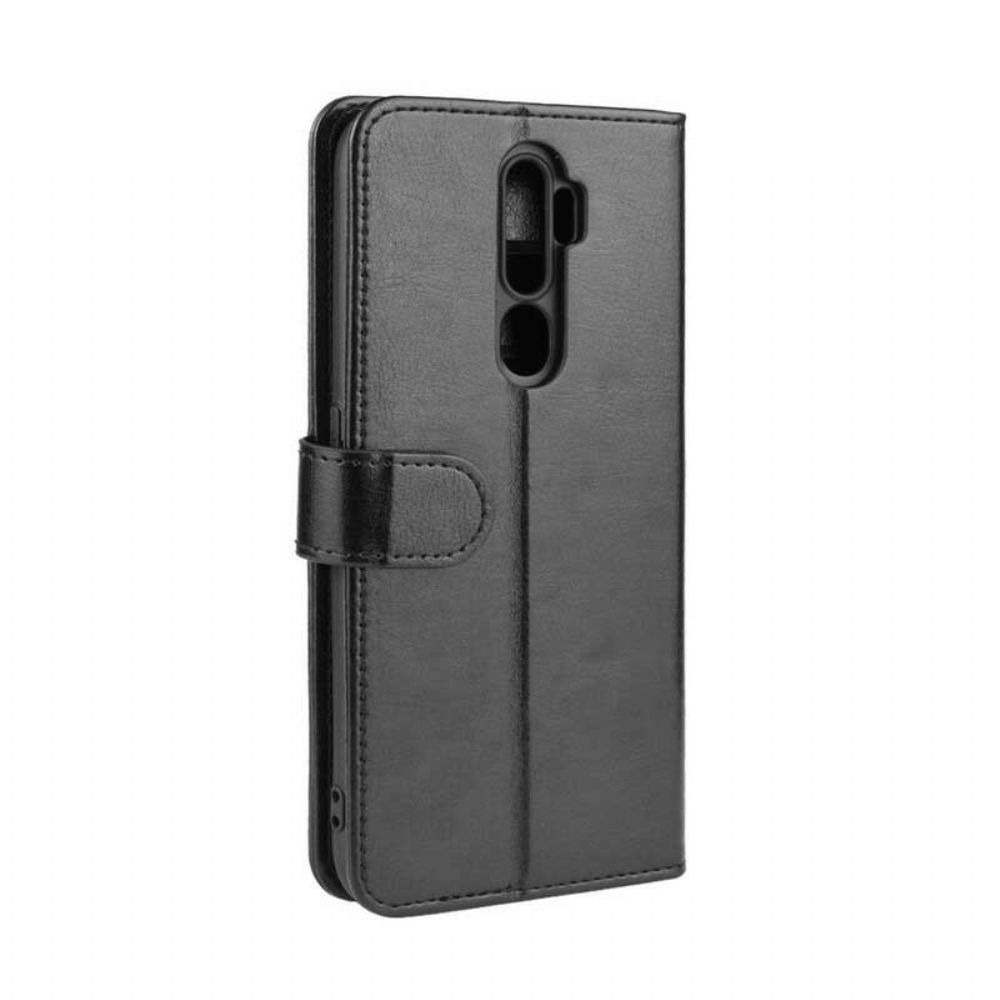 Flip Case Für Oppo A9 2024 / A5 2024 Leder-stil