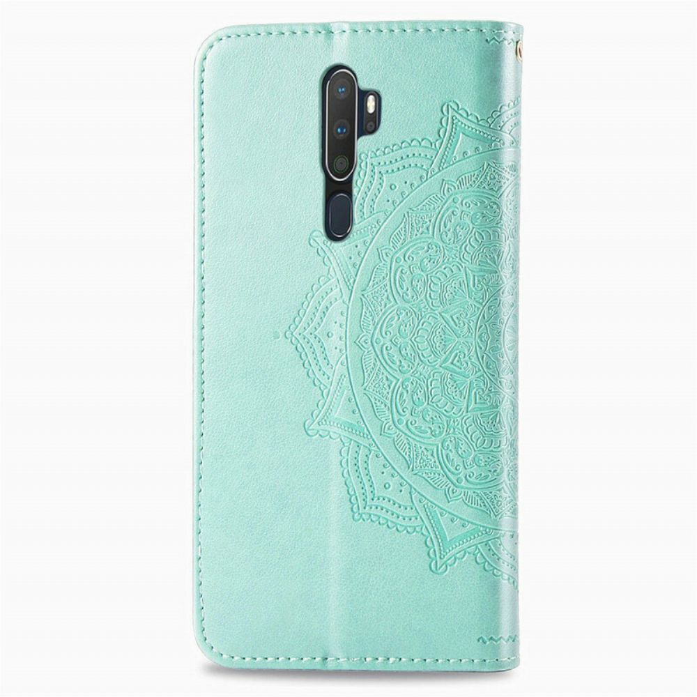 Lederhüllen Für Oppo A9 2024 / A5 2024 Mandala Aus Dem Mittelalter