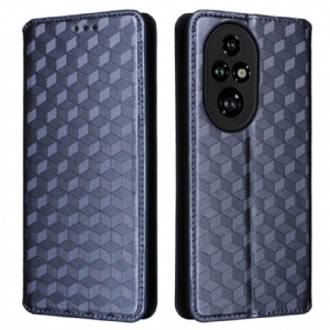 Flip Case Honor 200 Pro 3d-diamanten