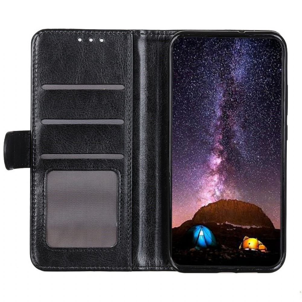 Flip Case Für Samsung Galaxy M33 5G Fineness-leder-stil