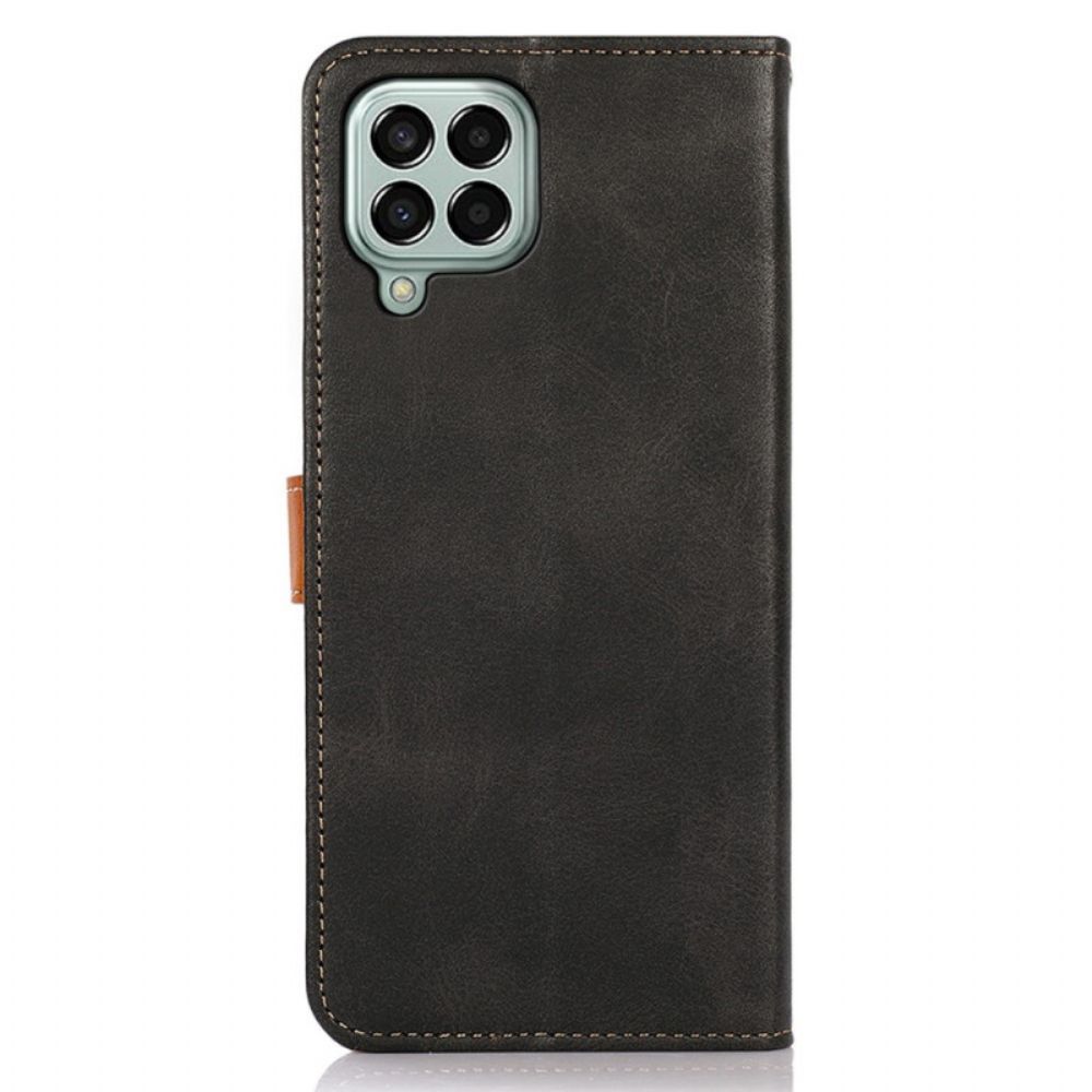 Flip Case Für Samsung Galaxy M33 5G Khazneh-riemen