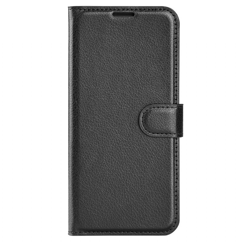 Flip Case Für Samsung Galaxy M33 5G Lichi-leder-stil