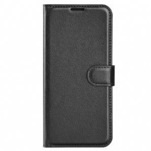 Flip Case Für Samsung Galaxy M33 5G Lichi-leder-stil