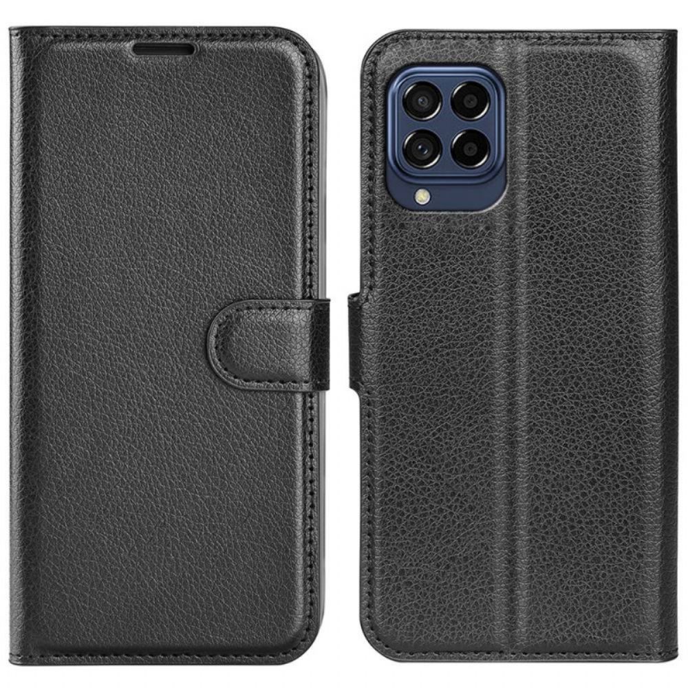 Flip Case Für Samsung Galaxy M33 5G Lichi-leder-stil