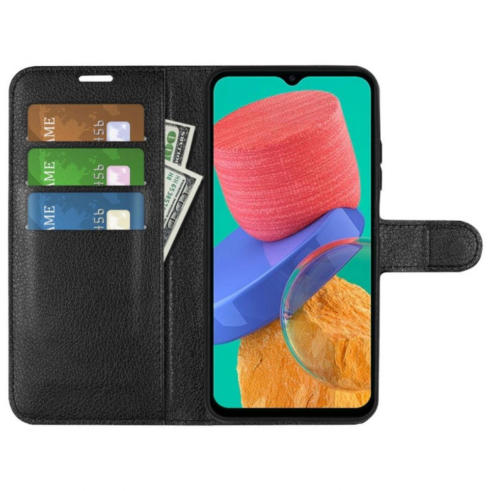 Flip Case Für Samsung Galaxy M33 5G Lichi-leder-stil