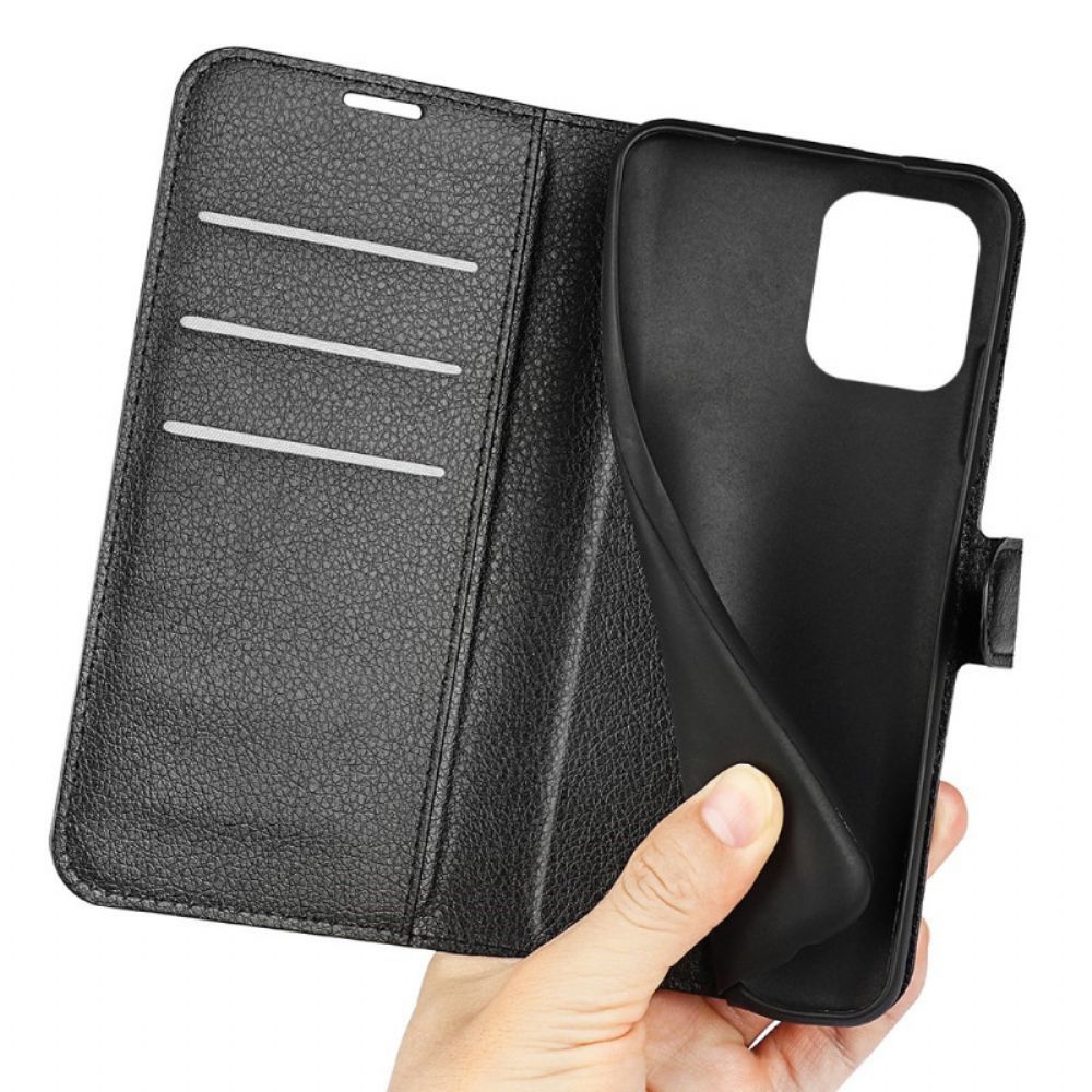 Flip Case Für Samsung Galaxy M33 5G Lichi-leder-stil